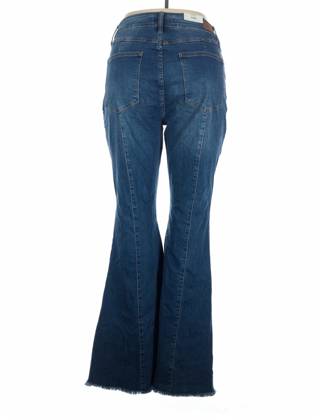 Judy Blue Dark Blue High-Rise Flare Jeans - Picture 4 of 5